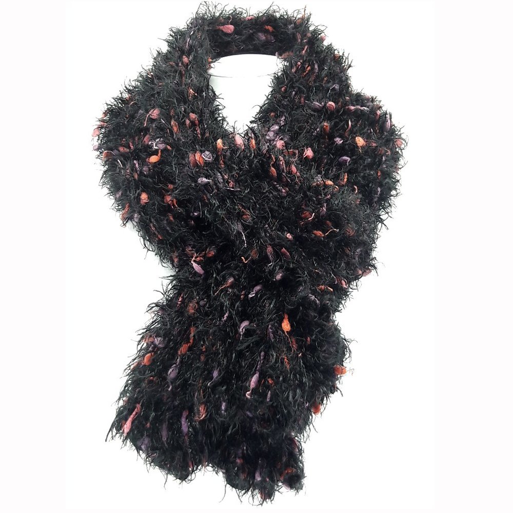 Fuzzy Tube Scarf